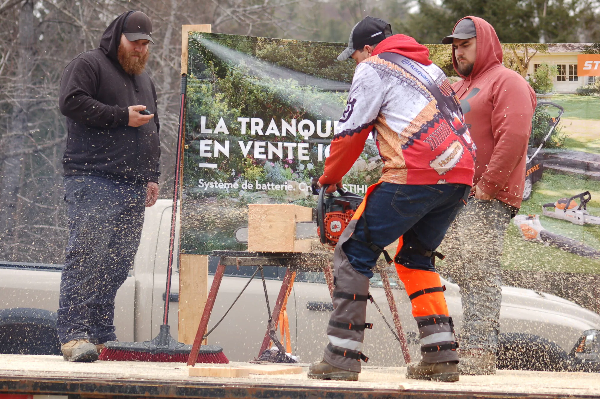 Compétition de bucheron Labelle