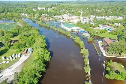 Inondation Maniwaki 29 mai 2022