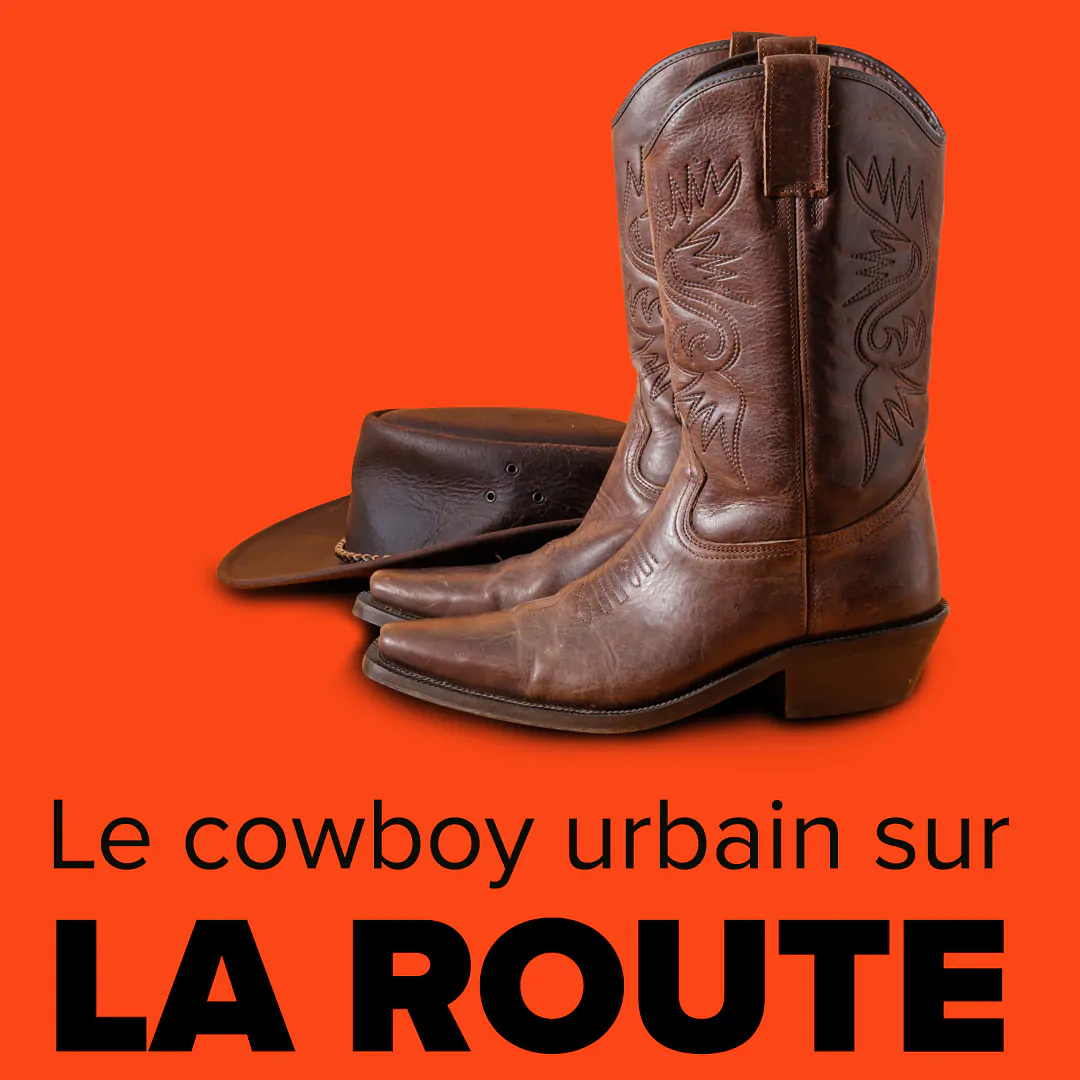 Le cowboy urbain sur la route