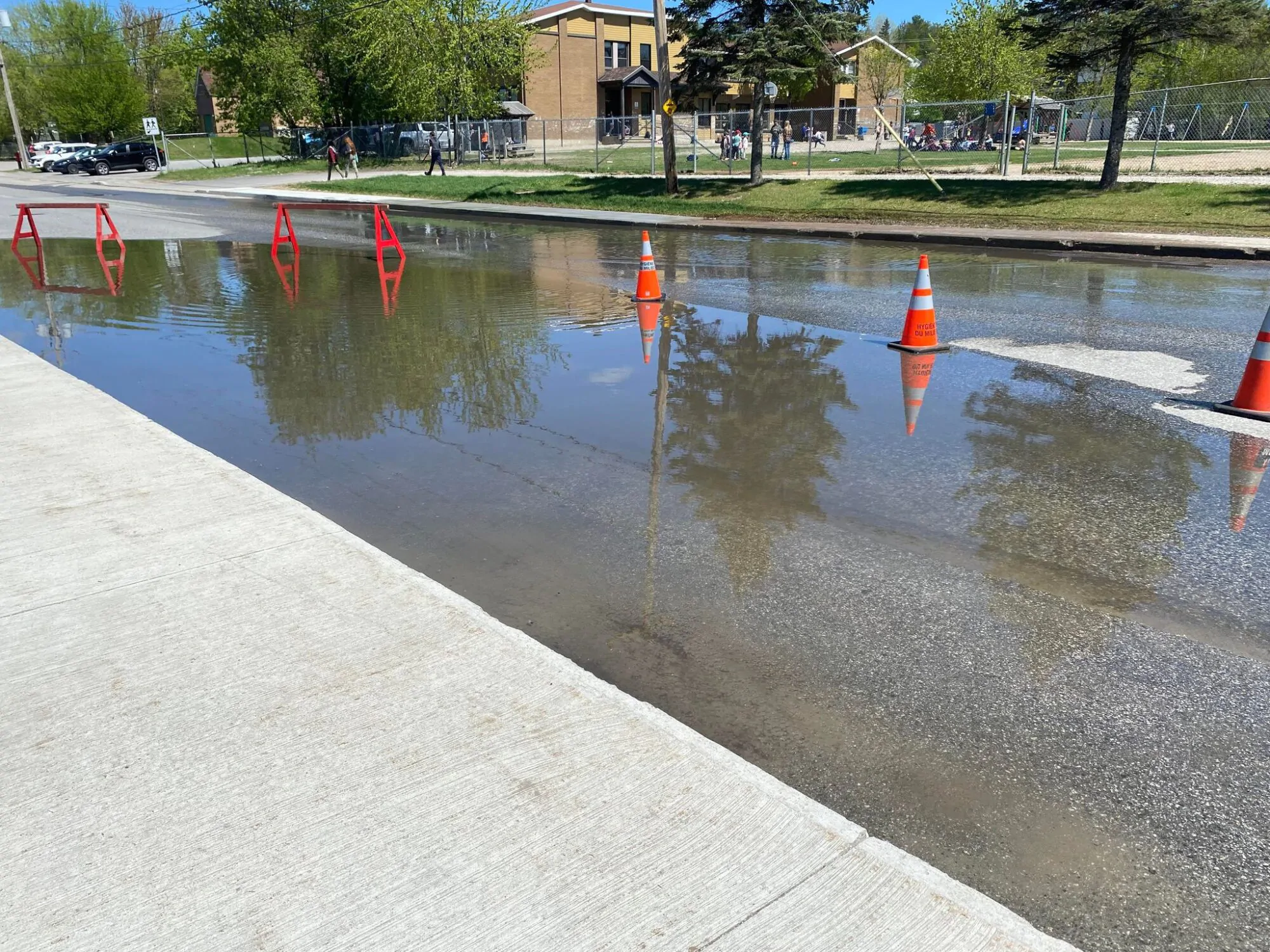 Inondation rue des oblats mai 2022