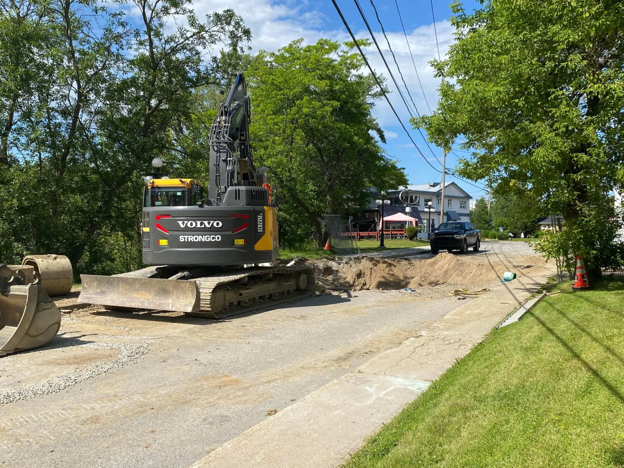 Travaux rue Des Oblats Juillet 2022