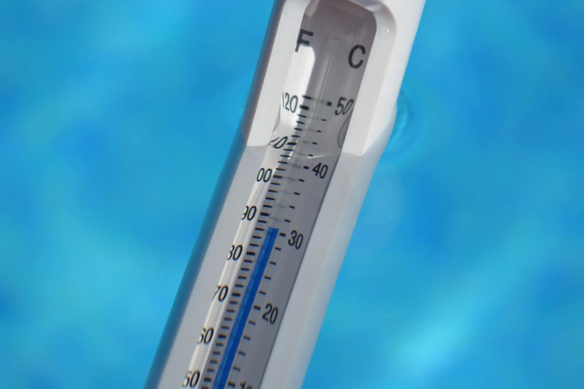 Chaleur beau temps thermomètre