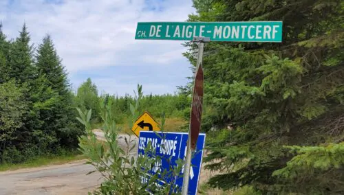 Chemin de l'Aigle - Montcerf