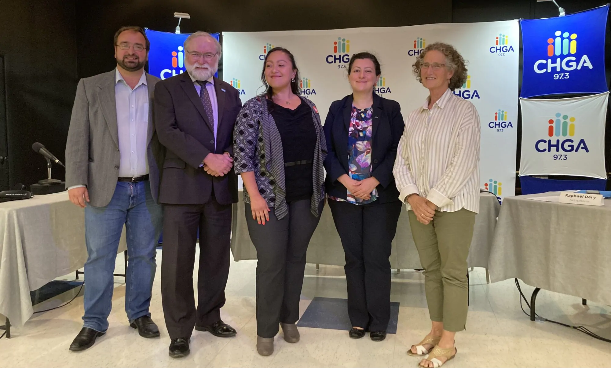 Photo candidats débat sept 2022