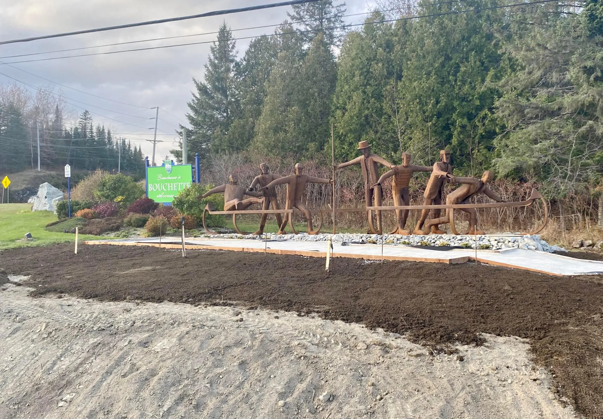 parc de la Chasse-Galerie Bouchette travaux terrassement 2