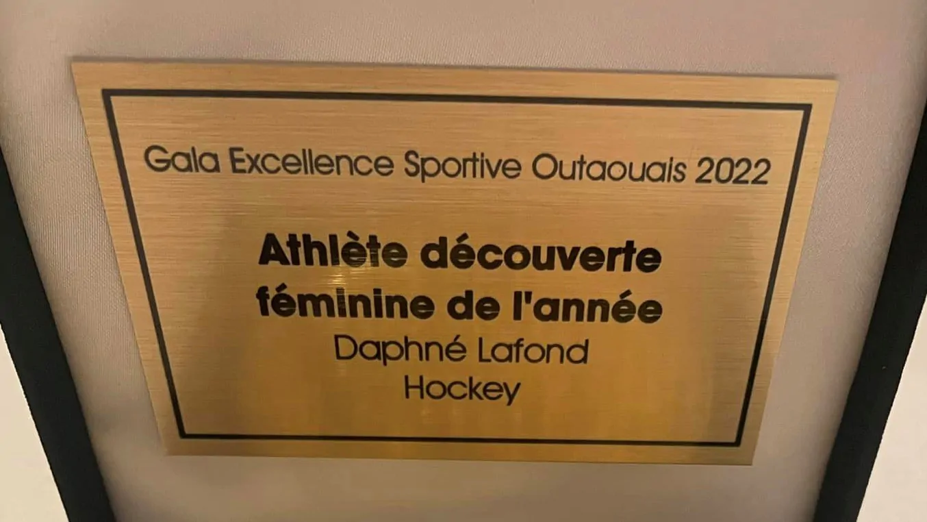 Athlète découverte féminine de l'année 2022