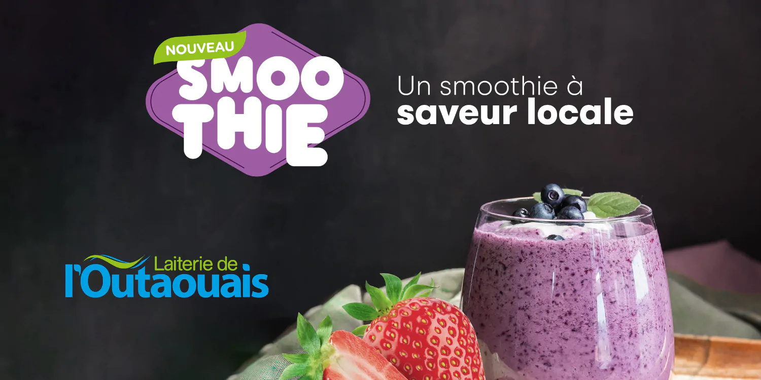 Laiterie de l'Outaouais Smoothie