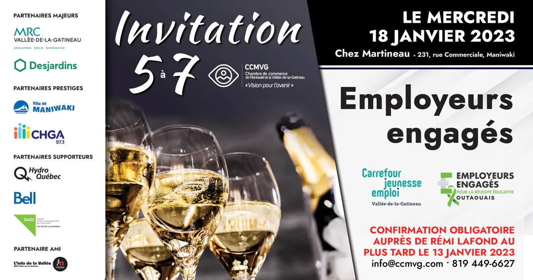 5 à 7 employeurs engagés CJEVG