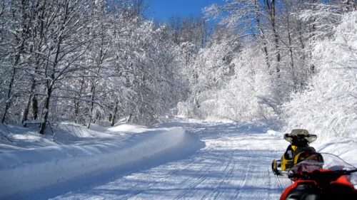 sentiers de motoneige