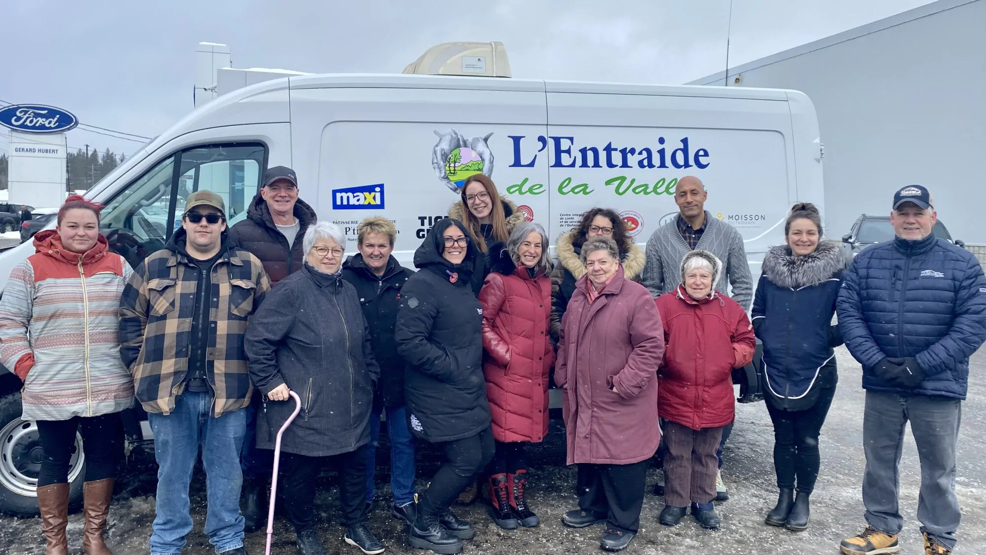 Camionnette Entraide de la Vallée