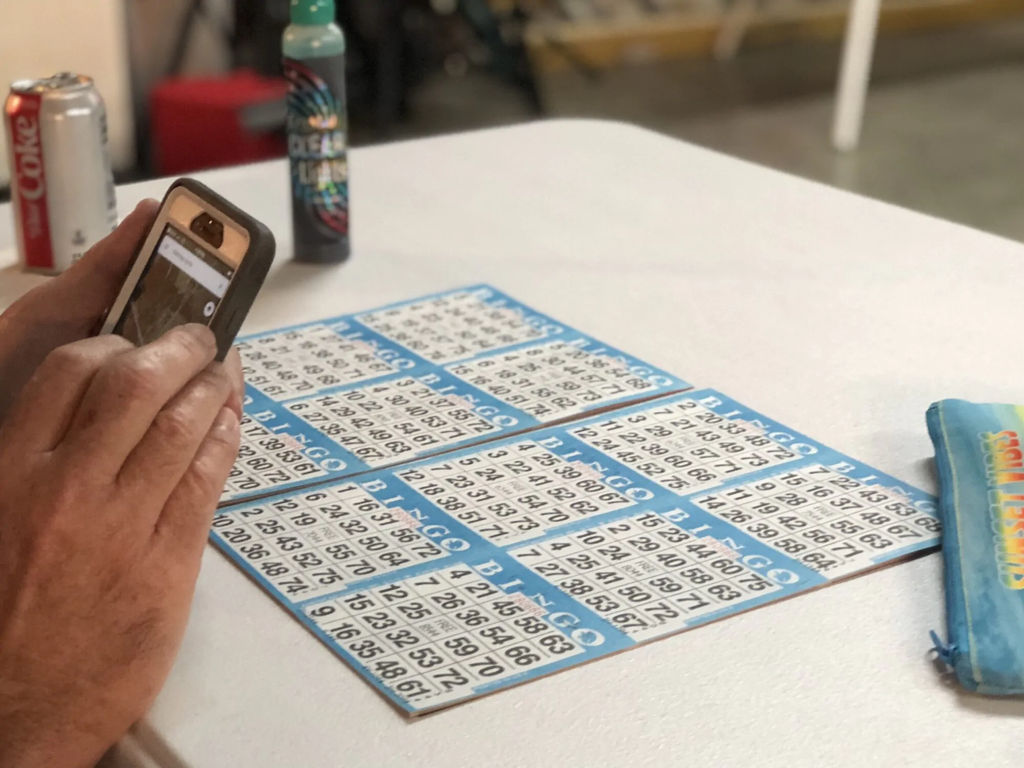 Carte de bingo homme