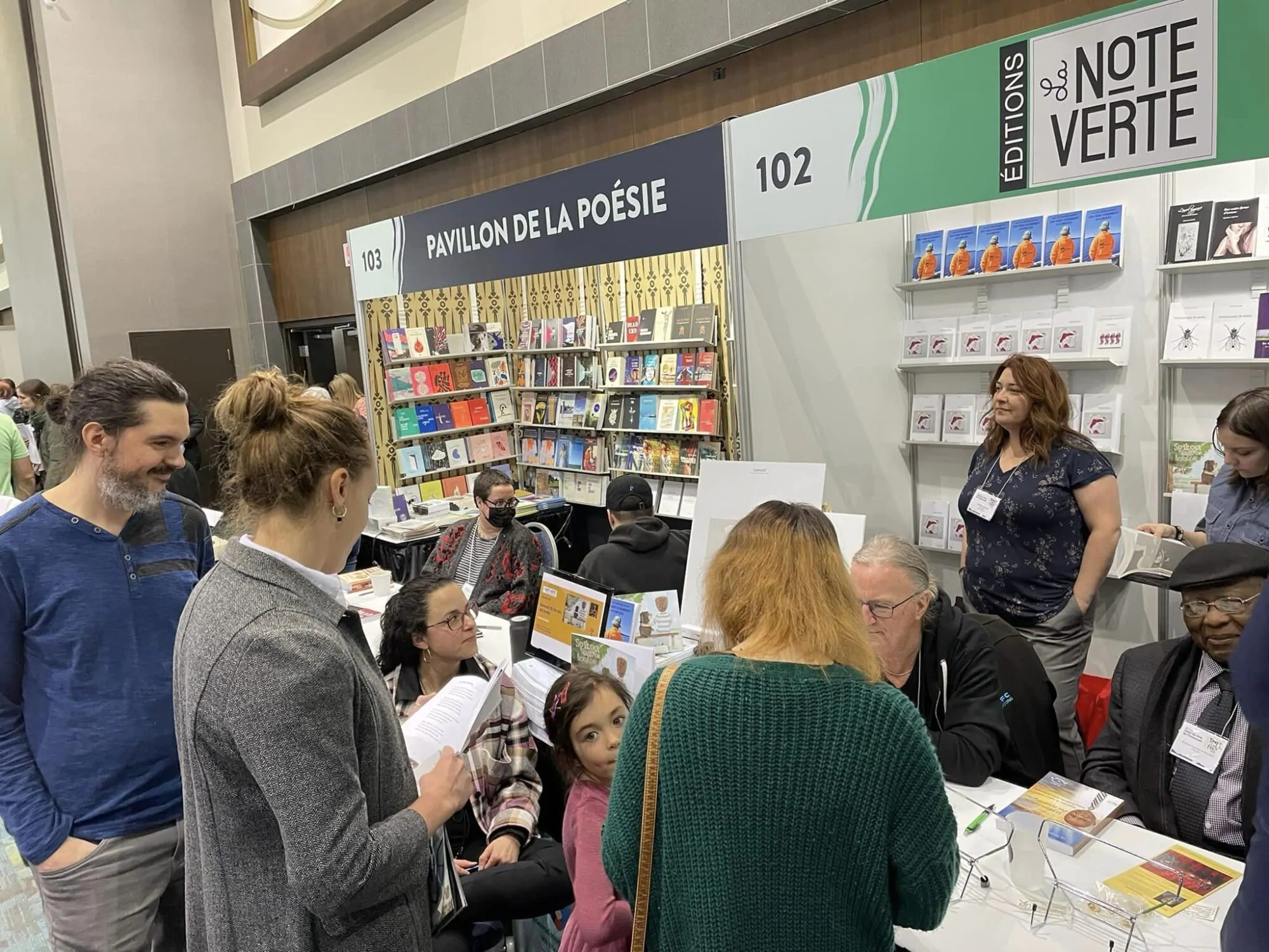 La Note verte au Salon du livre de l'Outaouais 2023