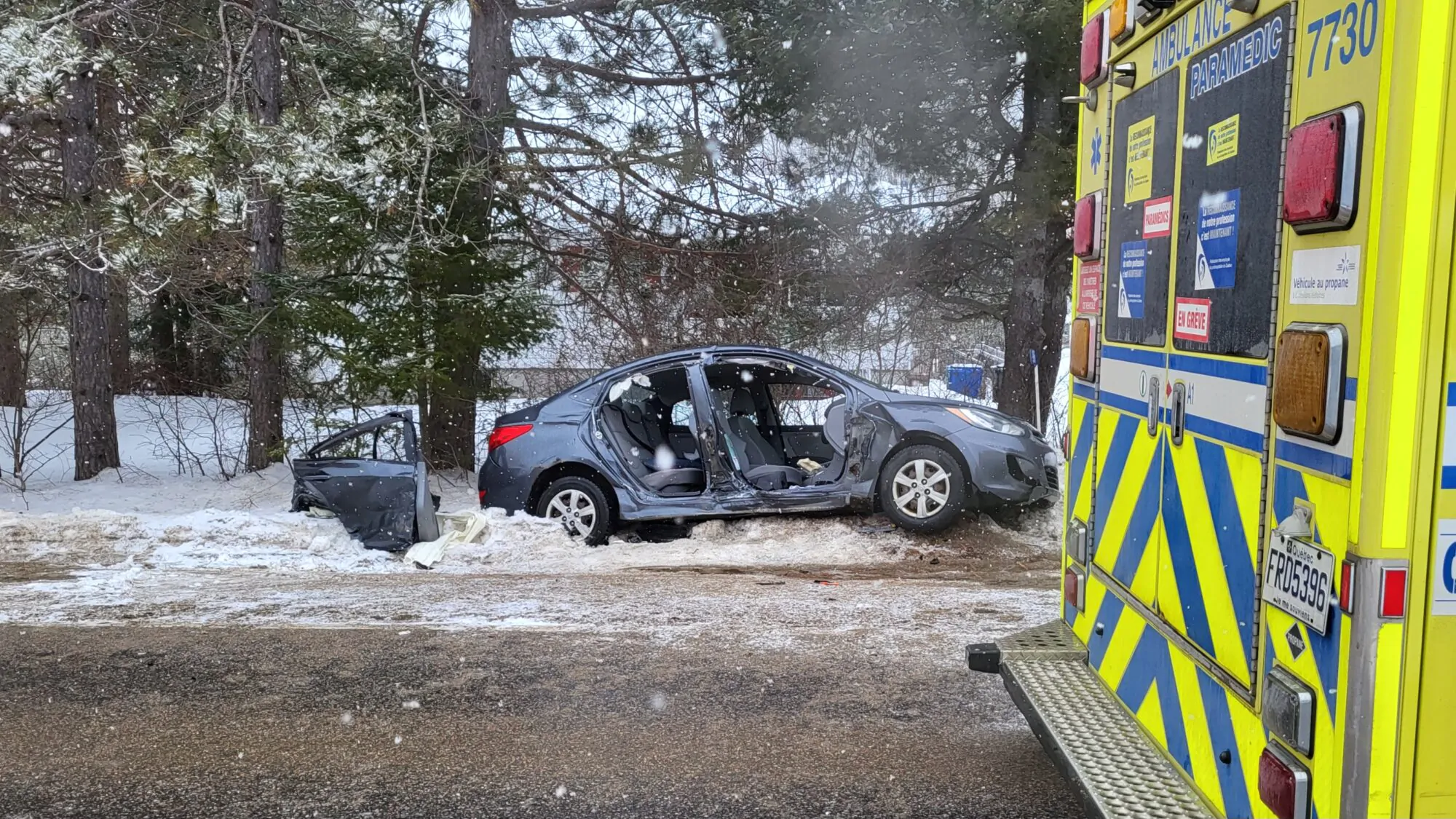 Accident Déléage 13 mars 2023