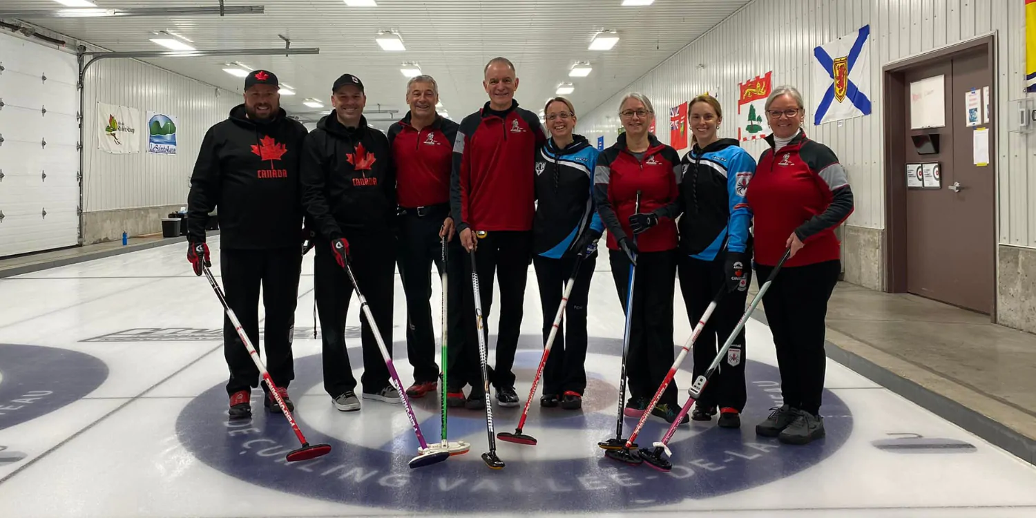 Curling - Équipe Carle et champions du monde mixte