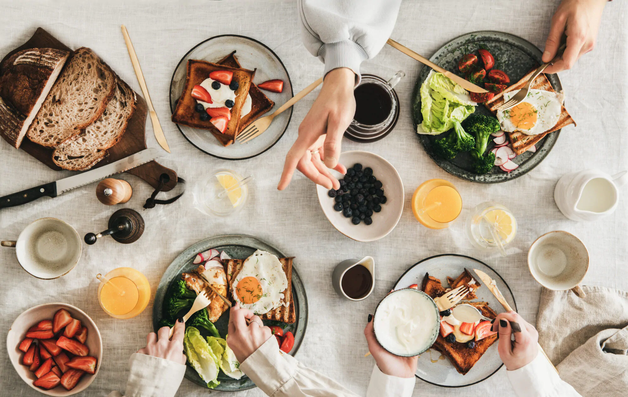 Brunch déjeuner
