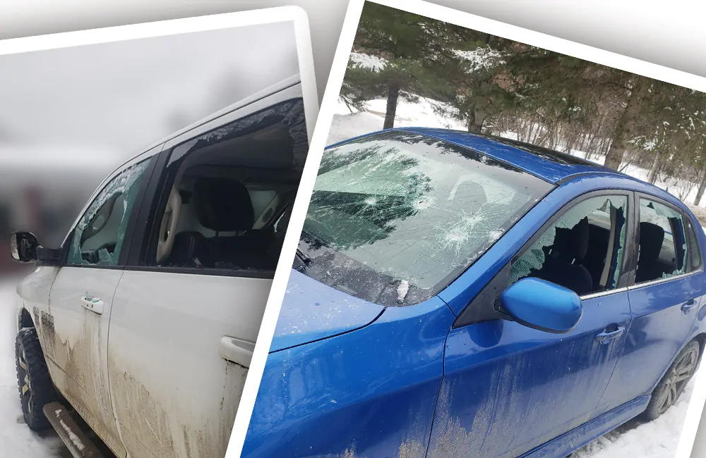 Véhicules méfaits Blue Sea avril 2023