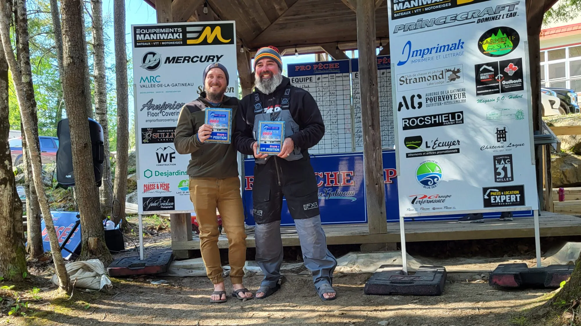 Circuit Pro Pêche gagnants 1e étape Mai 2023
