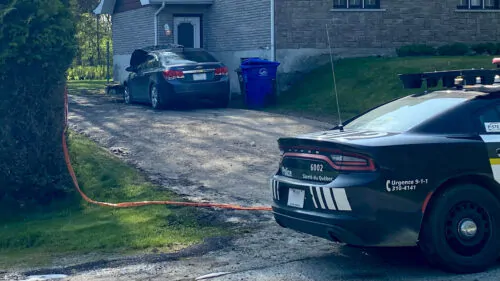 Incendie rue Britt Maniwaki 2023