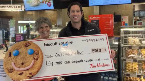 Biscuit sourire Suicide détour Juin 2023
