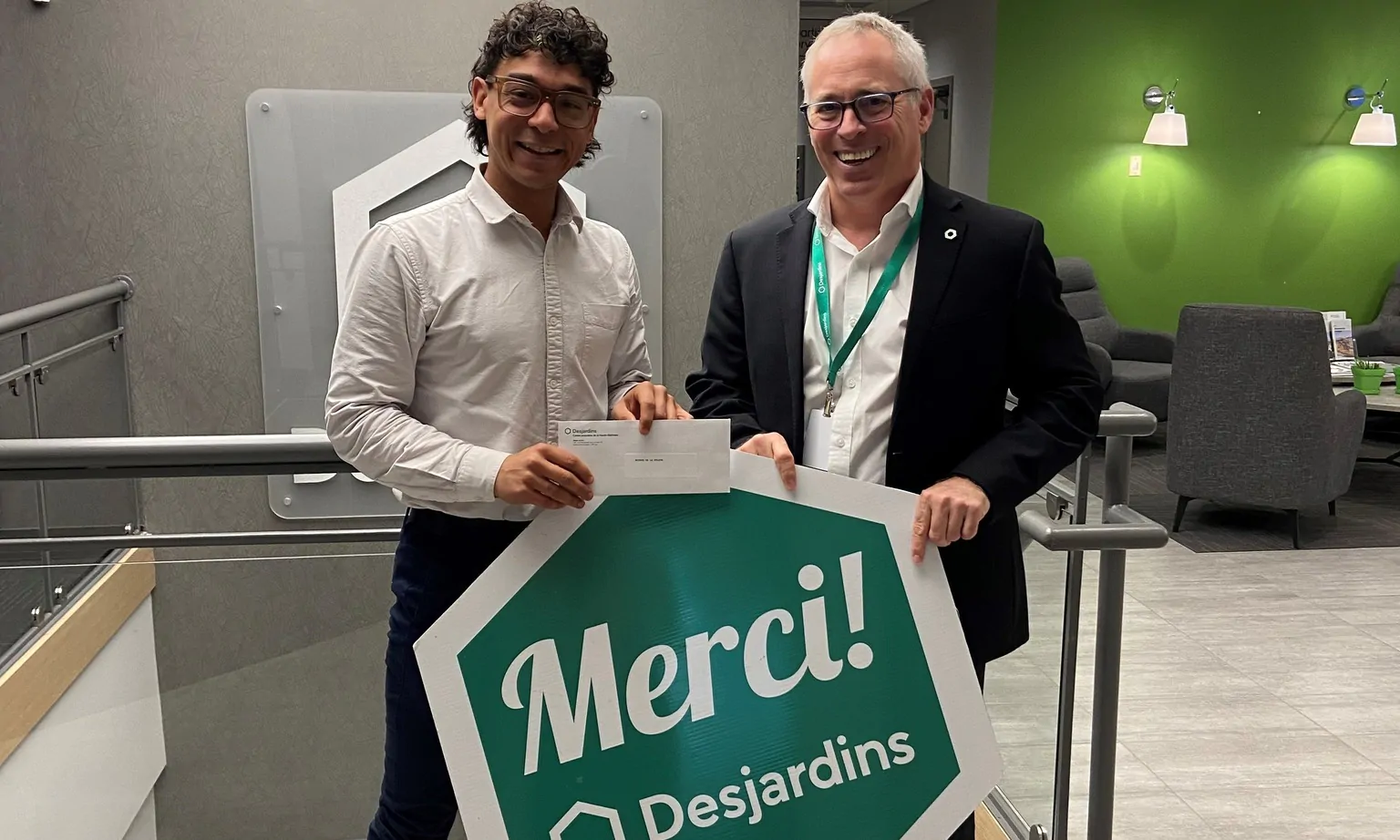 Don caisse Haute-Gatineau à la Fondation bourses de la relève Juillet 2023