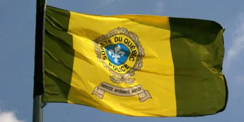 Sûreté du Québec drapeau 2
