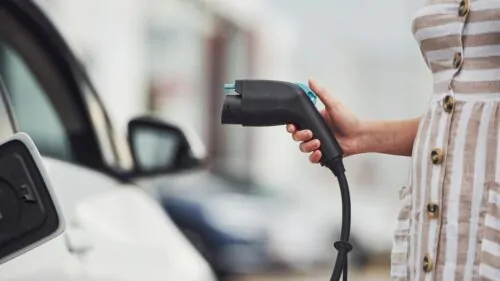 Borne de recharge électrique