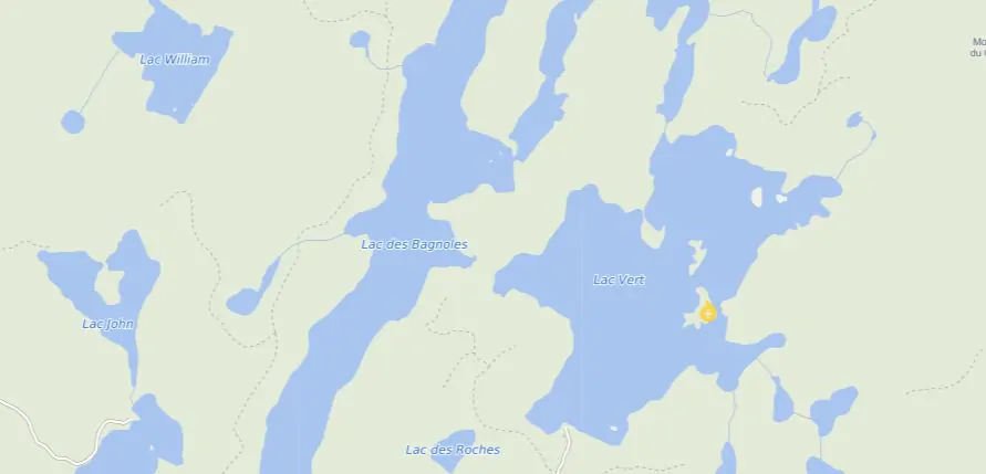 Incendie lac vert 2023