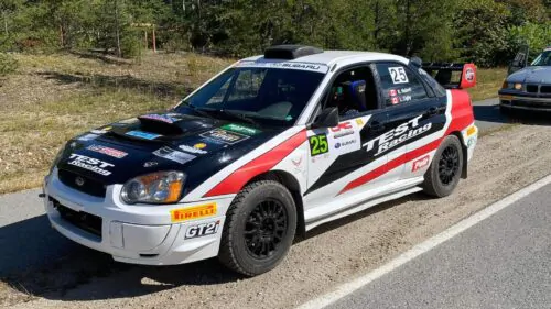 Karianne Hubert Voiture rallye octobre 2023