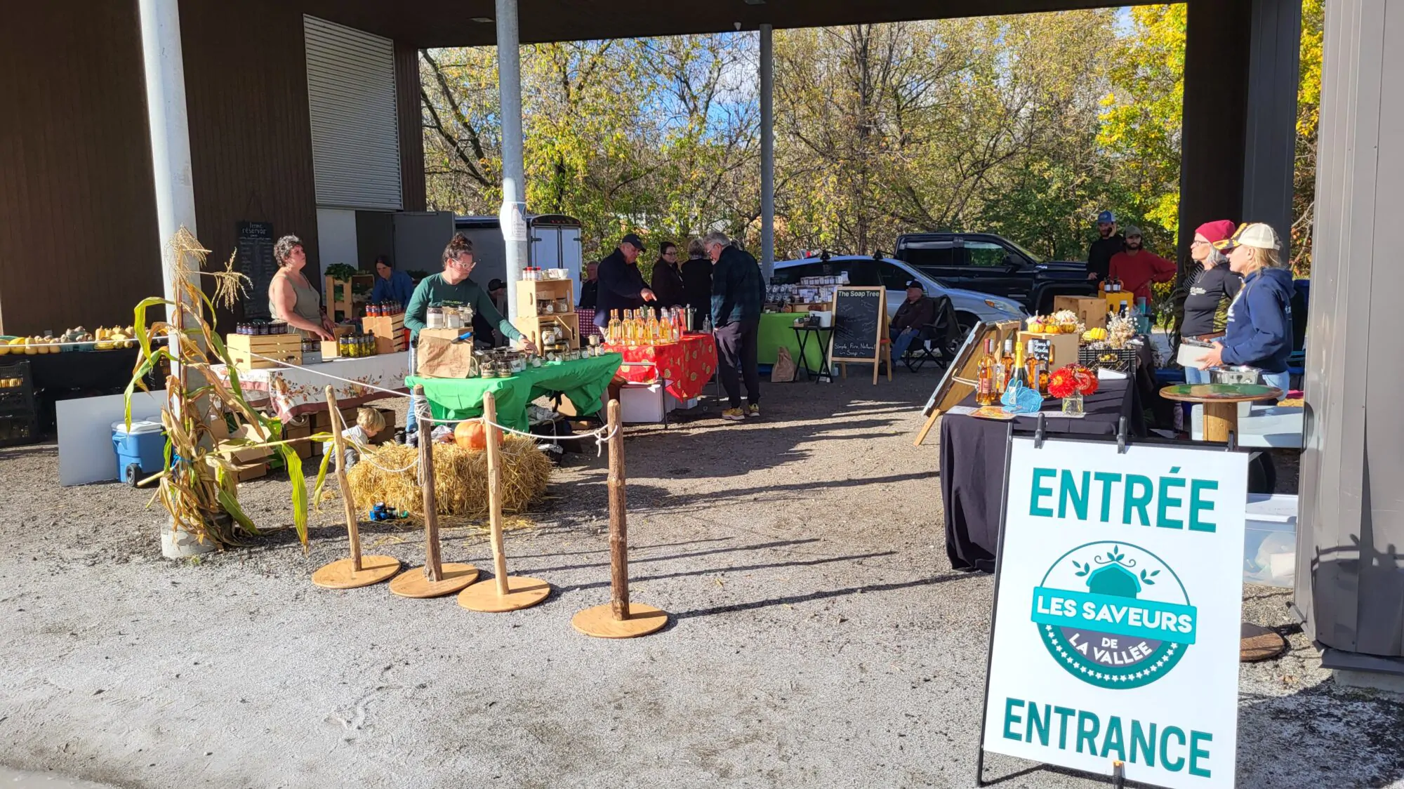 Marché saveurs Marché d'automne octobre 2023