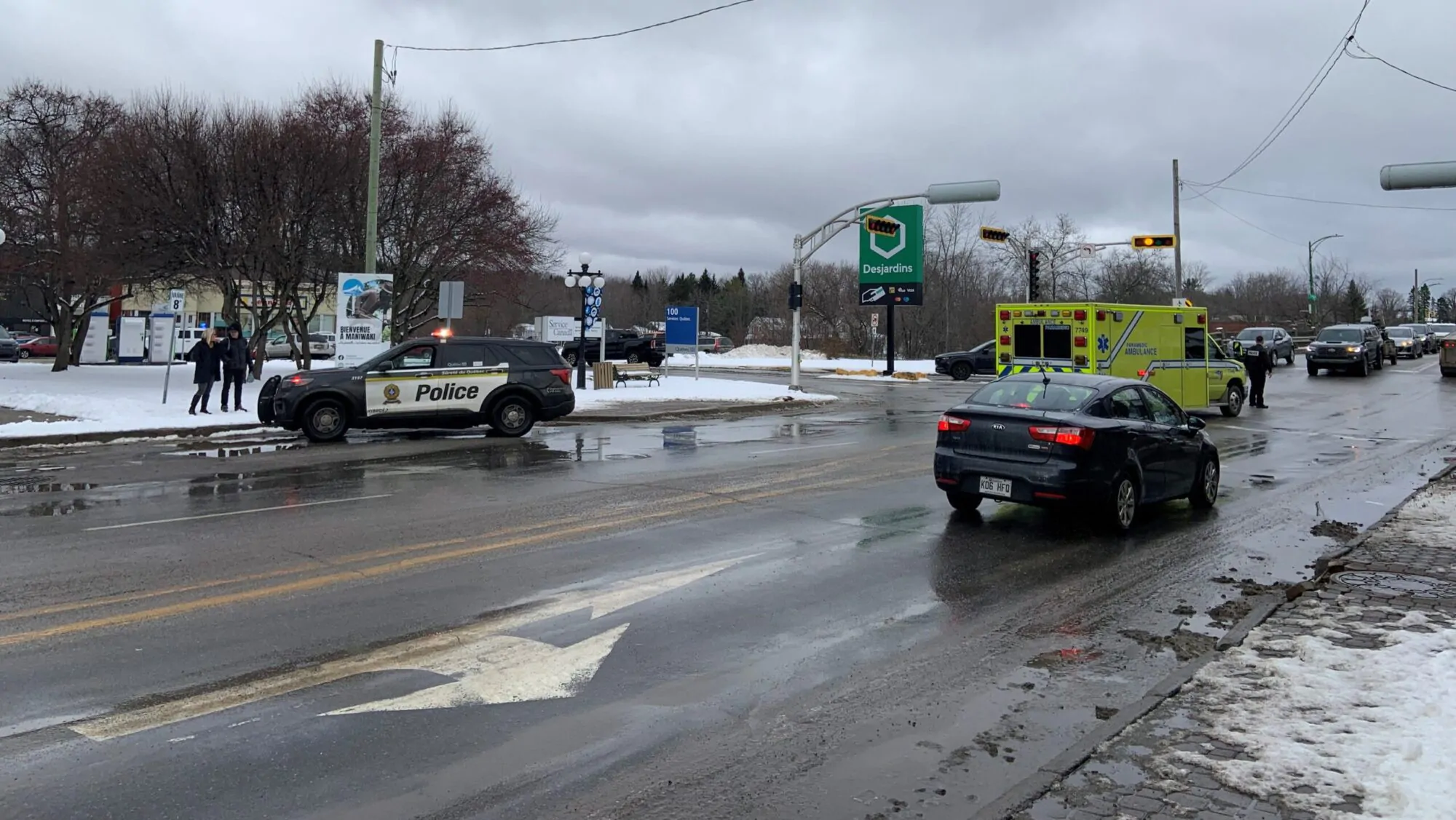 Accident piéton Maniwaki
