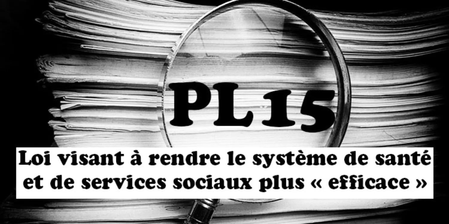 Projet de loi 15