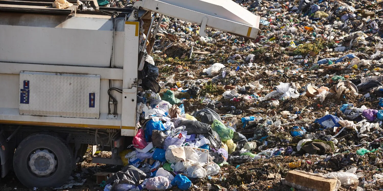 Camion déchets ordures