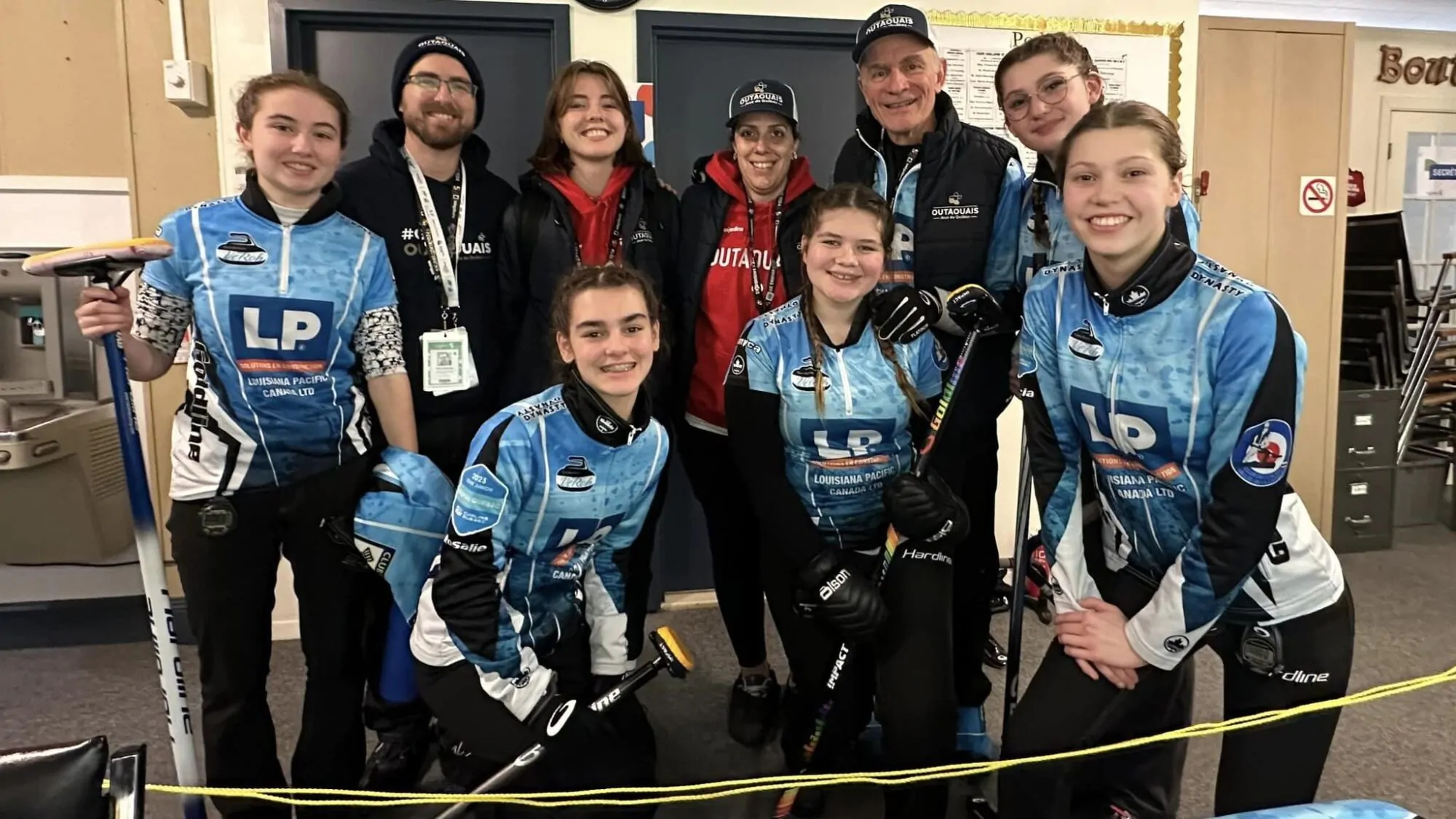 Curling féminin Outaouais Jeux du Qc 2024 2
