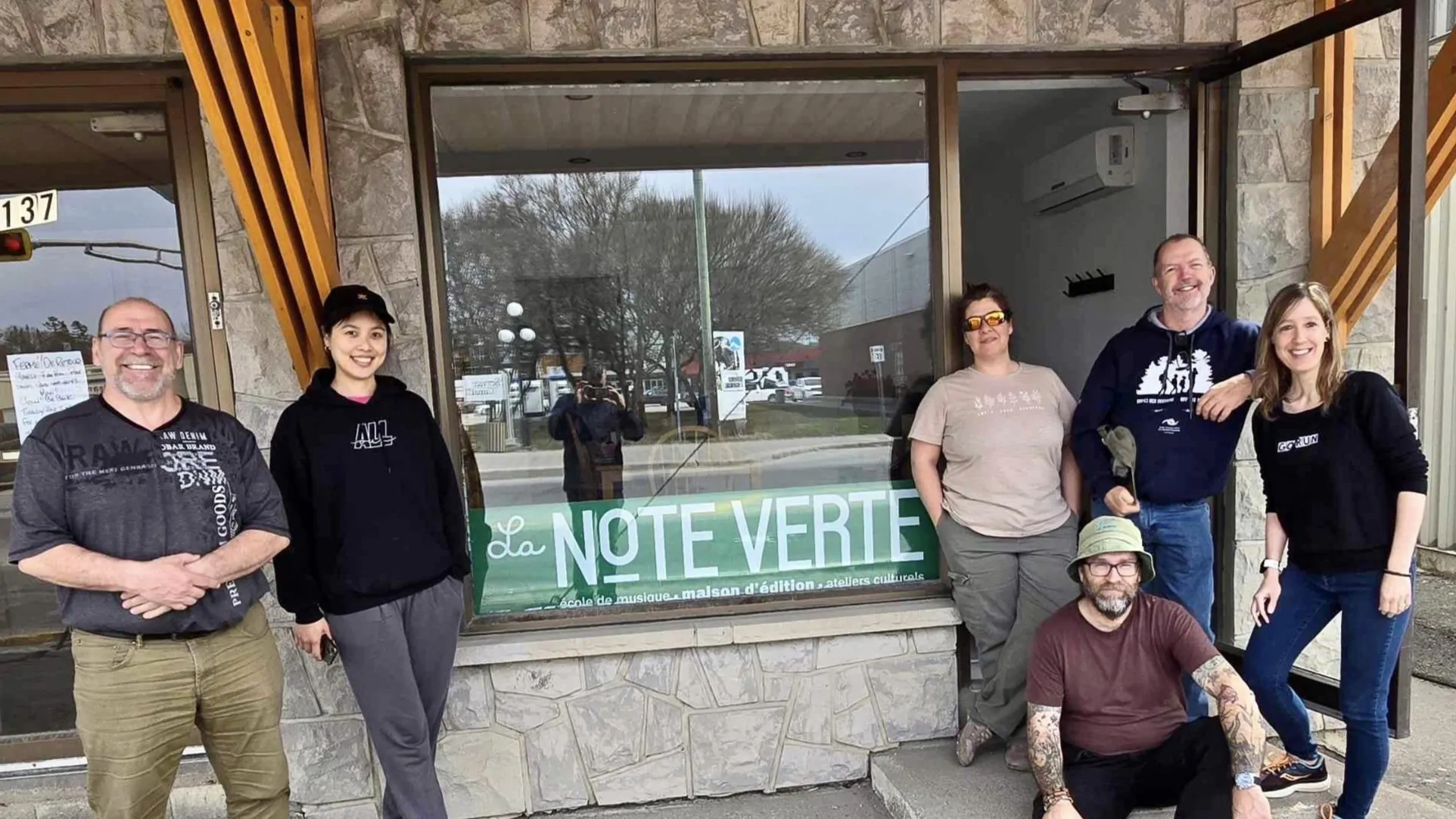 Note verte nouveaux locaux