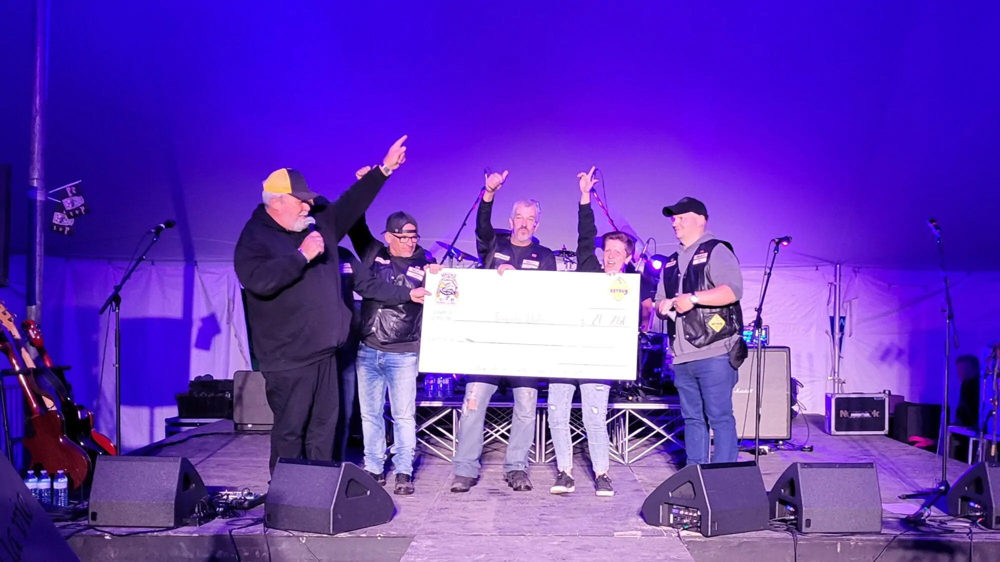 Suicide détour Hawks Poker run 2024
