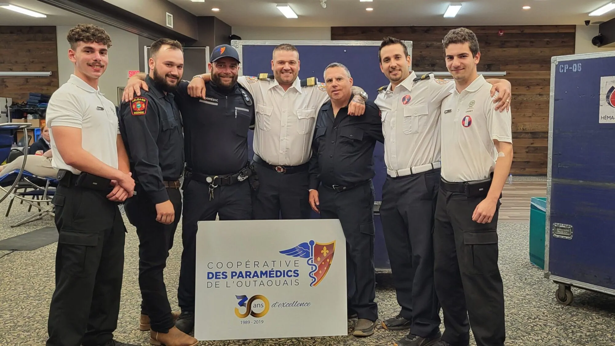 Collecte de sang Paramédics Outaouais Juillet 2024