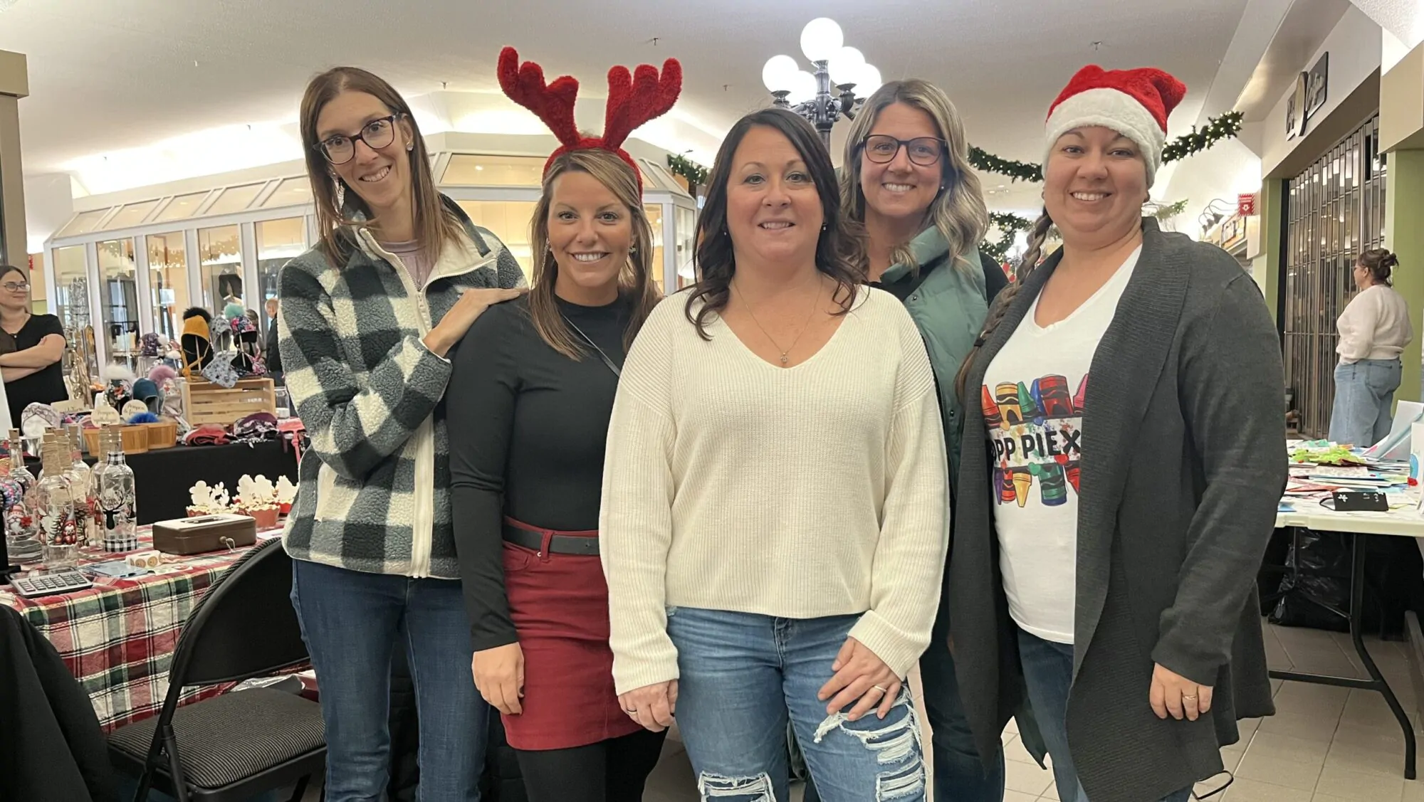 Organisatrices du marché de noel de l'OPP
