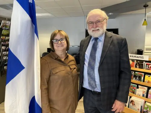 Annonce aide financière QC Grand-Remous mars 2025 crédit photo CHGA FM Simon Dominé