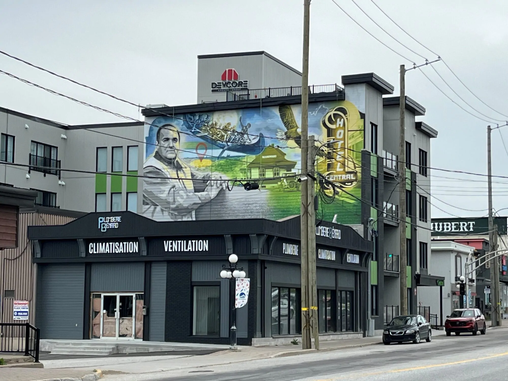 Murale Le Central Devcore Maniwaki 2025