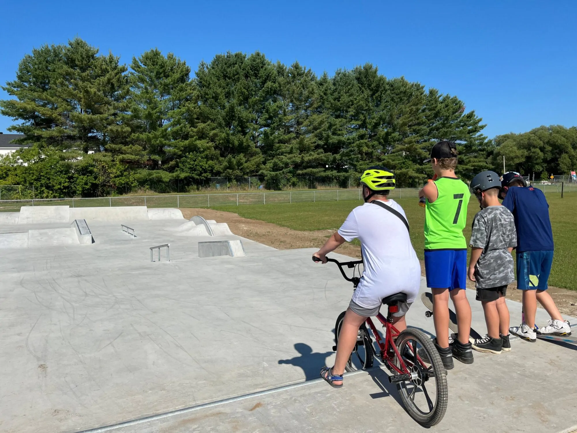 Inauguration skatepark Bouchette août 2025