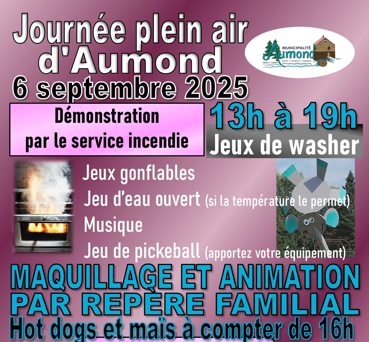 Journée plein air d’Aumond 2025 -2