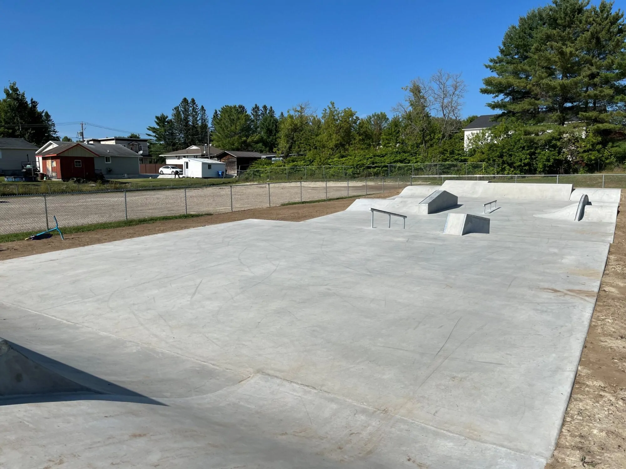 Skatepark Bouchette août 2025