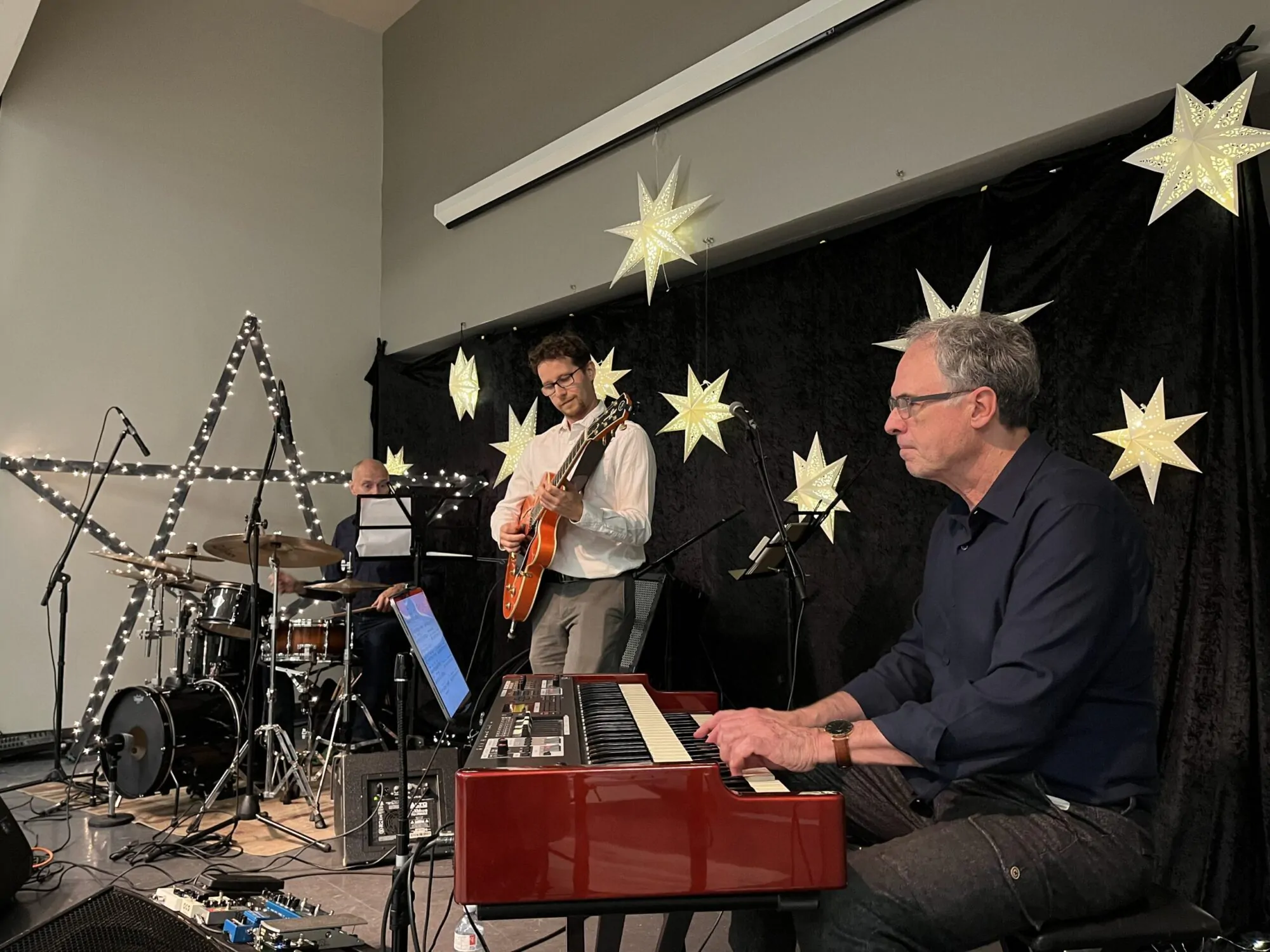 Trio Jazz Justin Duhaime septembre 2025 crédit CHGA FM Simon Dominé