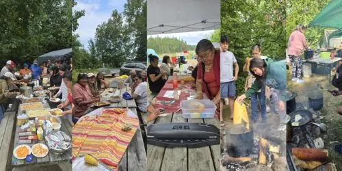 Première Nation Lac-Barrière Rapid Lake camping Andou 8 réserve faunique La Vérendrye montage