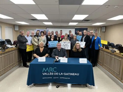 Conférence de presse MRCVG loi 2 novembre 2025 crédit CHGA FM Simon Dominé