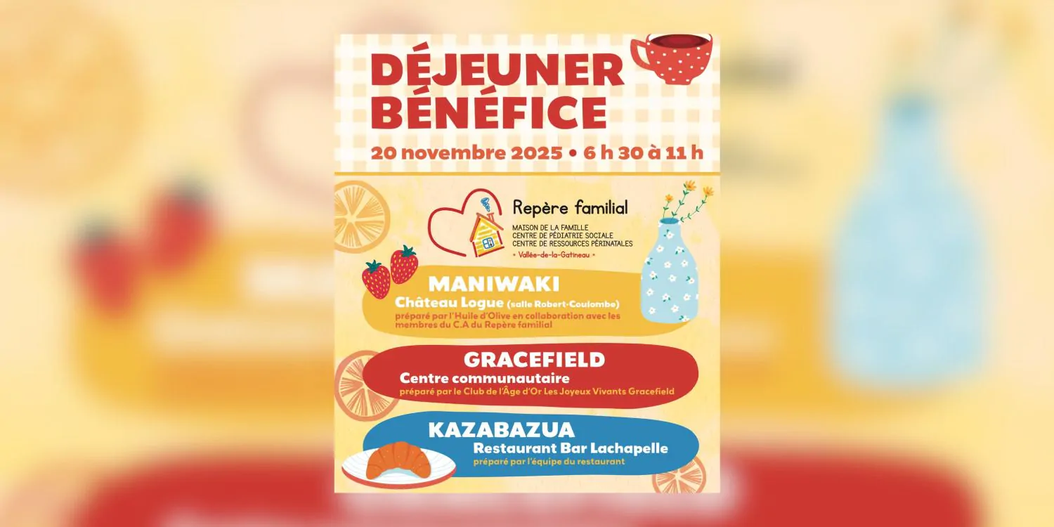 Déjeuner Bénéfice du Repère familial 2025