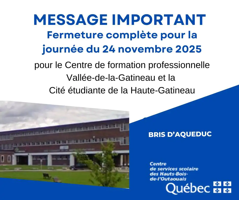 Fermeture Cité étudiante