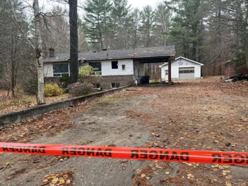 Incendie Messine 221 route 105 novembre 2025