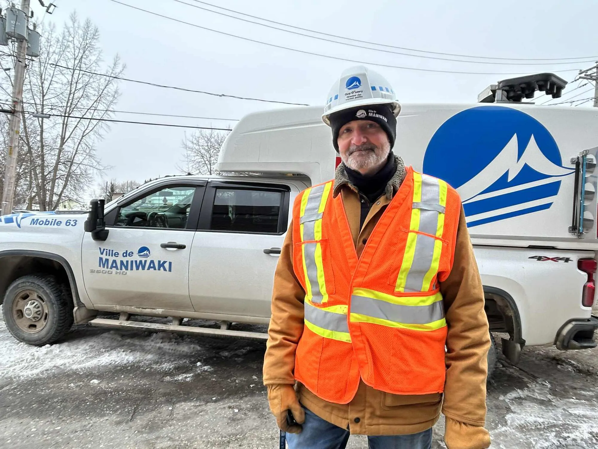 photo Guy O'Leary directeur TP Ville de Maniwaki 2