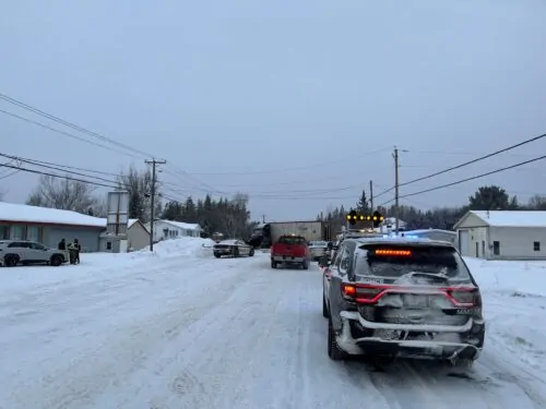 Accident route 105 Egan-Sud janvier 2026
